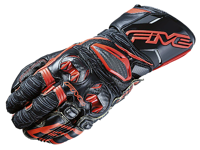 Мотоперчатки FIVE RFX RACE 2025 черно/красные 10/L