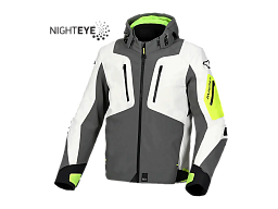 Мотокуртка MACNA ANGLE ткань ссерая/салатовая S