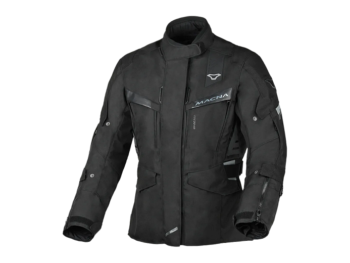 Мотокуртка MACNA ZASTRA ткань женская черная M