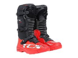 Кроссовые мотоботы детские TCX  COMP KID 606 BLACK/RED 38