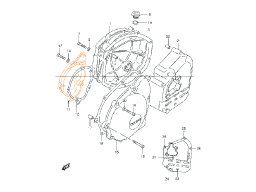 SUZUKI Крышка генератора 11381-26E21-000