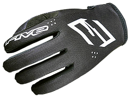 Мотоперчатки кроссовые FIVE MXF4 mono black 10/L