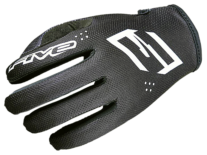 Мотоперчатки кроссовые FIVE MXF4 mono black 10/L