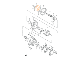 SUZUKI Шестерня генератора 22730-21E00-000
