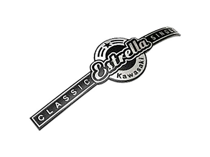 KAWASAKI BJ250C Эмблема на бак 56052-1084