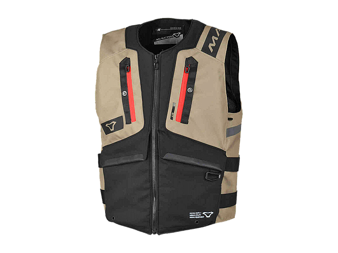 Жилет защитный MUTV-1 VEST MACNA песочный/серо-коричневый 2XL/3XL