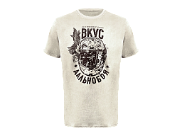 VolgaWear Футболка Дальнобой бежевая M