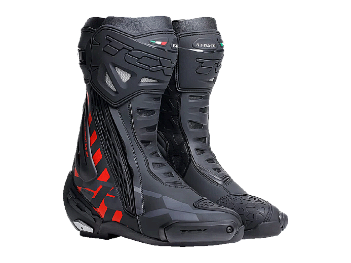 Мотоботы TCX RT-RACE 606 BLACK/RED 45