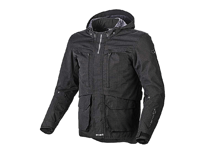Мотокуртка MACNA RIVAL ткань черная M