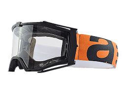 Очки кроссовые ARIETE 8K ARI 9-3 черно-оранжевые