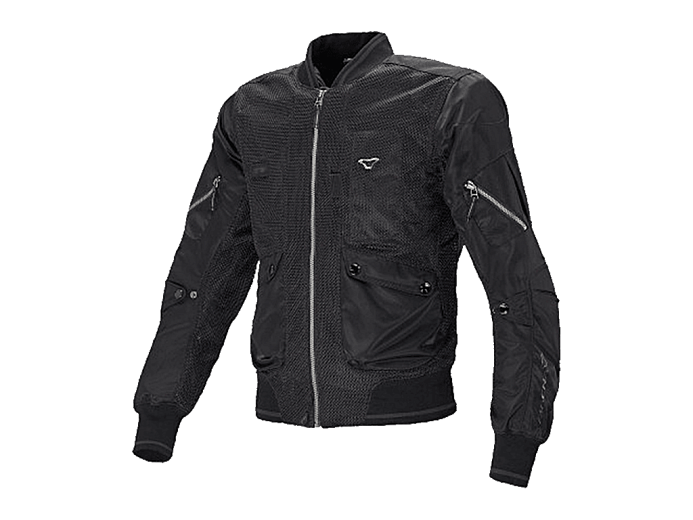 Мотокуртка MACNA BASTIC AIR ткань черная XXL