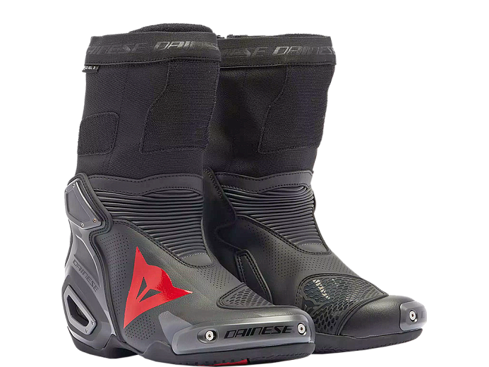Мотоботы DAINESE AXIAL 2 AIR P75 BLACK/BLACK/RED-FLUO 47