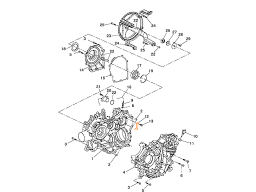 HISUN HS700ATV Пластина крышки подшипника  93103-004-0000
