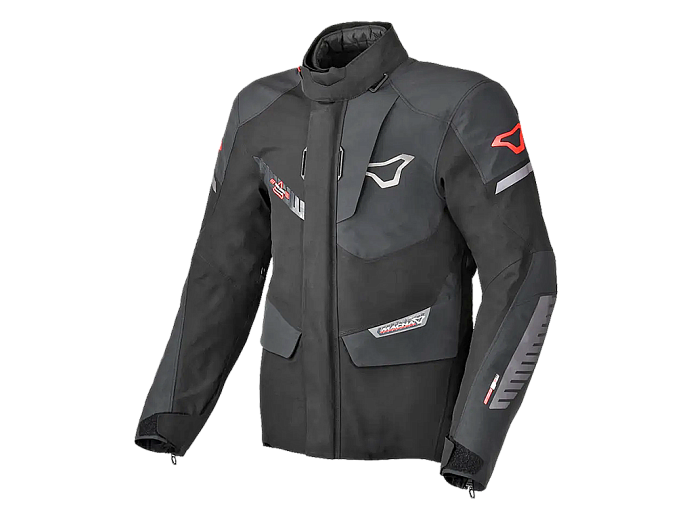 Мотокуртка MACNA SYNCHRONE ткань черная M