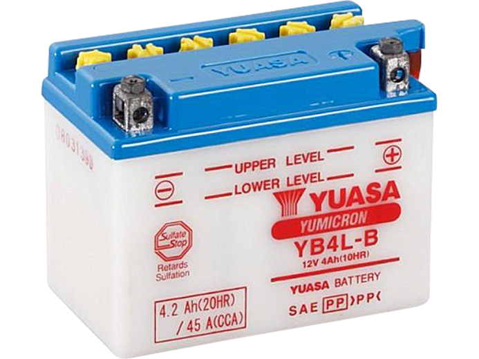YUASA   Аккумулятор  YB4L-B