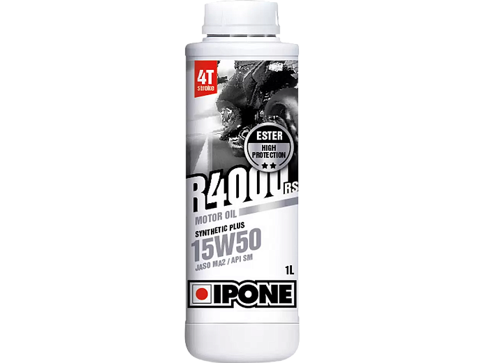 Масло IPONE 4T R4000RS 15W50 1L полусинтетическое (x15)