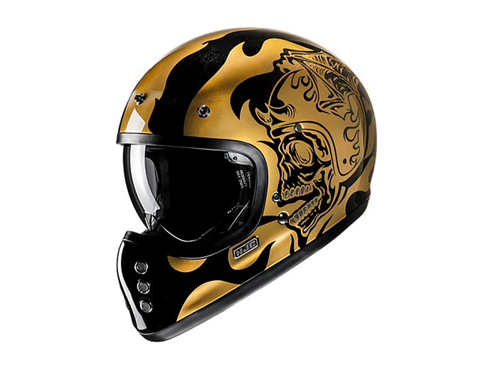 Мотошлем HJC V60 FLAME MC9 XXL