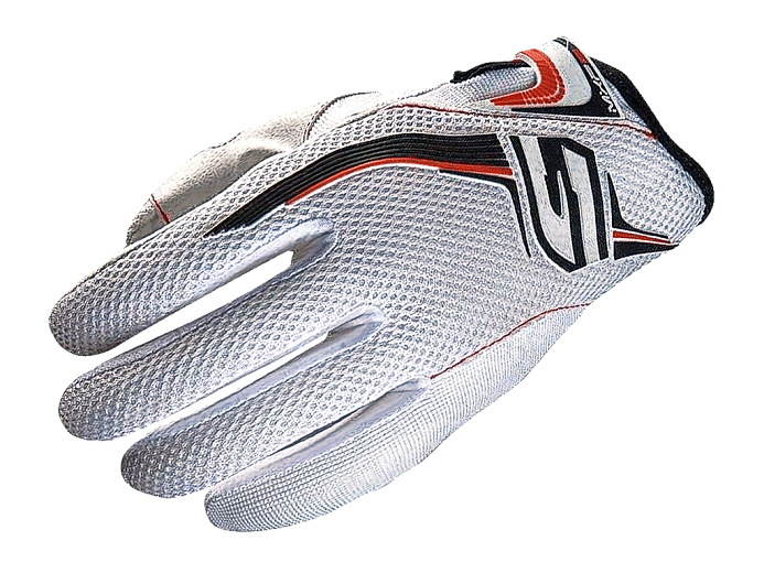 Мотоперчатки кроссовые FIVE MXF3 белые 12/XXL