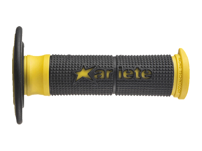 ARIETE Грипсы резиновые DUALITY BLACK-YELLOW
