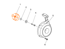 HISUN HS700ATV Шкив Стартера