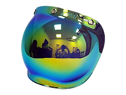 Визор SIMPSON BUBBLE CHOPPER зеркальный золотой