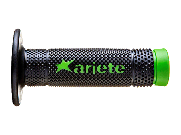 ARIETE Грипсы резиновые VULCAN GREEN-BLACK