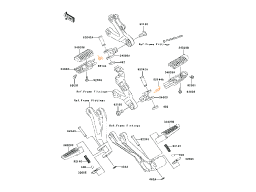 KAWASAKI Пружина подножки 92144-1567