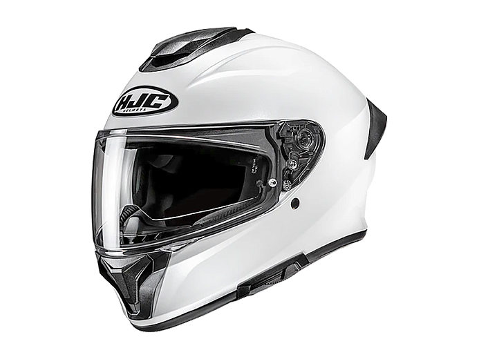 Мотошлем HJC C71 PEARL WHITE L