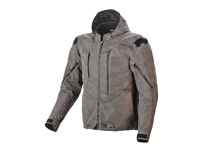 Мотокуртка MACNA PROXIM ткань камуфляж зеленая S