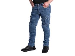 Мотоджинсы ткань FSD BERLIN MENS SINGLE LAYER light blue 38