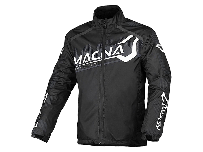 Мотодождевик куртка MACNA RAINOSSI черная L