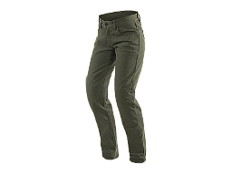 Мотобрюки ткань женские DAINESE CASUAL SLIM TEX 118 OLIVE 28