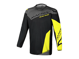 Джерси MACNA BACKYARD-1 серо/черно/салатовая L