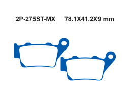 Тормозные колодки NISSIN 2P-275ST-MX