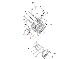 HISUN HS500ATV Шпилька крепл.выпускной трубы M8*45 93142-0804-5060