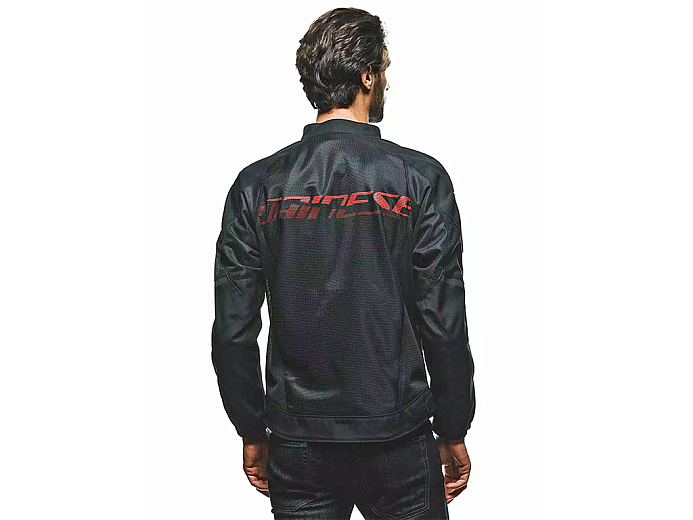 Мотокуртка ткань DAINESE HEROSPHERE AIR TEX 11J BLACK/RED DIAMOND
