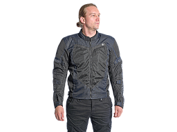 Мотокуртка ткань FSD JANO black/blue/grey L