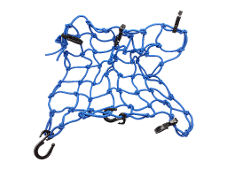 REXWEAR Багажная сетка син.пластик.крючки 40*40см