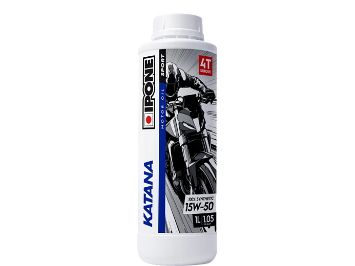 Масло IPONE 4T KATANA 15W50 1L синтетическое (x15)