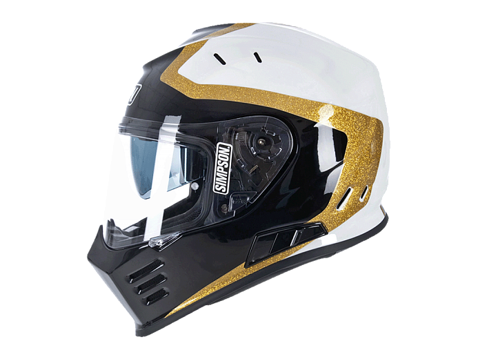 Мотошлем SIMPSON VENOM TANTO WHITE S