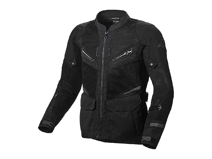 Мотокуртка MACNA AEROCON ткань черная M