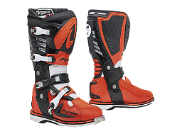 Кроссовые мотоботы FORMA PREDATOR 2.0 BLACK/ORANGE/WHITE 44