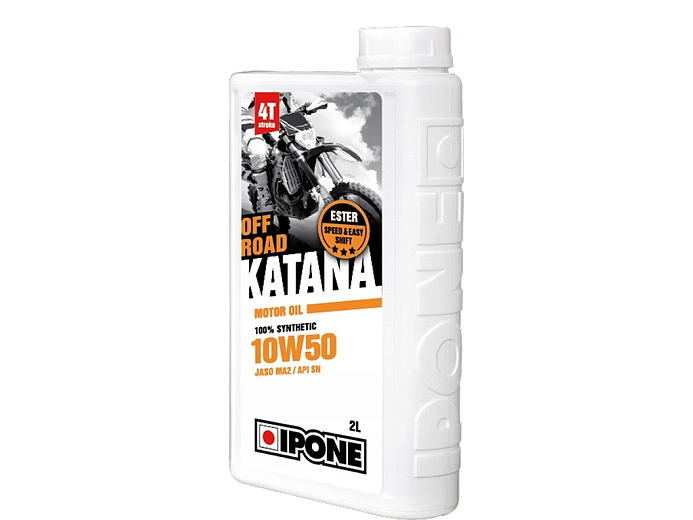 Масло IPONE 4T OFF ROAD KATANA 10W50 2L синтетическое (x8)