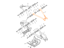 HISUN HS700ATV Задний верхний лев.рычаг подвески 5720A-107-0000