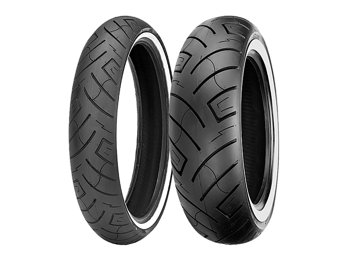 Моторезина SHINKO 170/80-15 83H 777 белая полоса TL