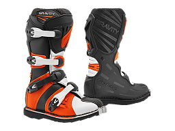 Кроссовые мотоботы FORMA GRAVITY BLACK/ORANGE 38