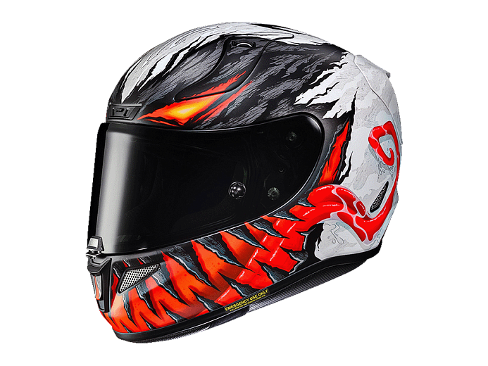 Мотошлем HJC RPHA11 ANTI VENOM MC1SF XS