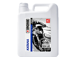 Масло IPONE 4T KATANA 15W50 4L синтетическое (x6)