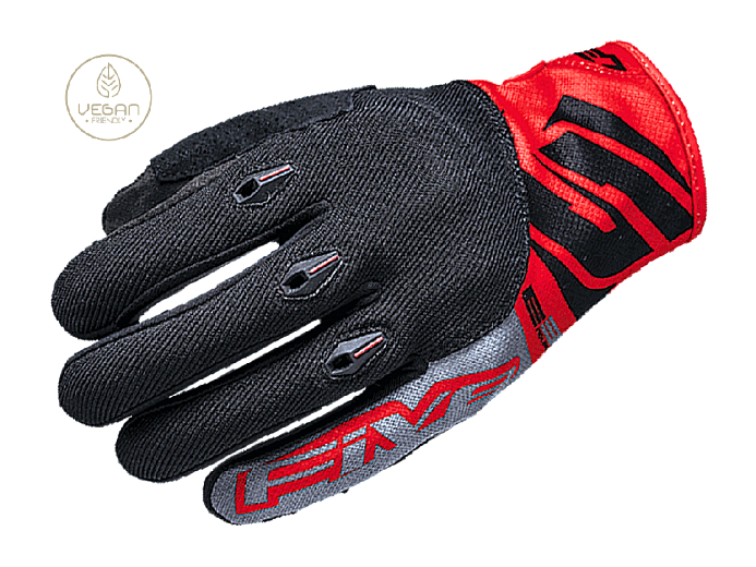 Мотоперчатки кроссовые FIVE E3 EVO красные 12/XXL