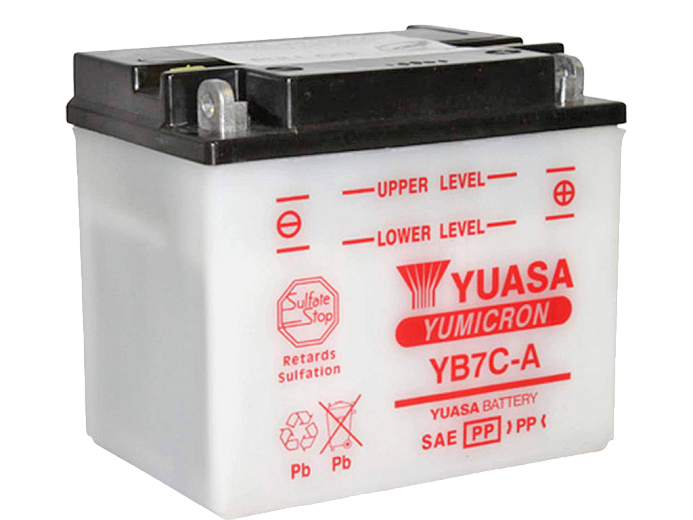 YUASA   Аккумулятор  YB7C-A